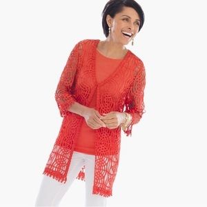 NWT Chico’s soutache jacket